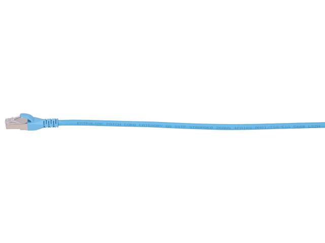 Patchcord Extralink EX.6587, S/FTP, Cat6a, 5m, Blue