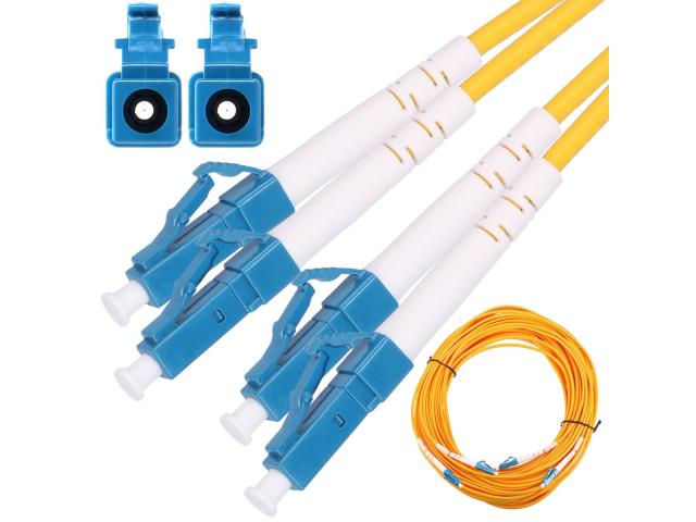 Extralink LC/UPC-LC/UPC | Patchcord | Jednomodowy, Duplex, G652D, 3mm, 0,5m