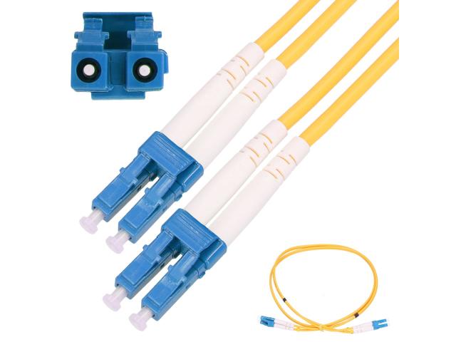 Extralink LC/UPC-LC/UPC | Patchcord | Jednomodowy, Duplex, G652D, 3mm, 15m