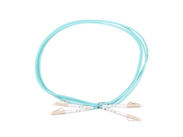 Extralink LC/UPC-LC/UPC | Patchcord | Wielomodowy, OM3, Duplex, 3mm, 3m
