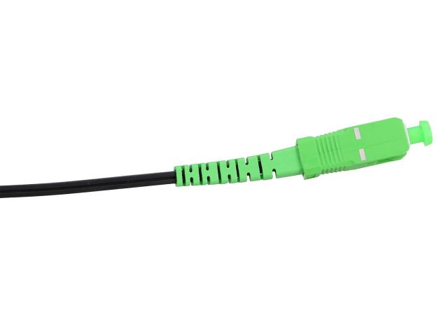 Extralink SC/APC-SC/APC Płaski | Patchcord | wiszący, jednomodowy, Simplex, G.657A2, 100m