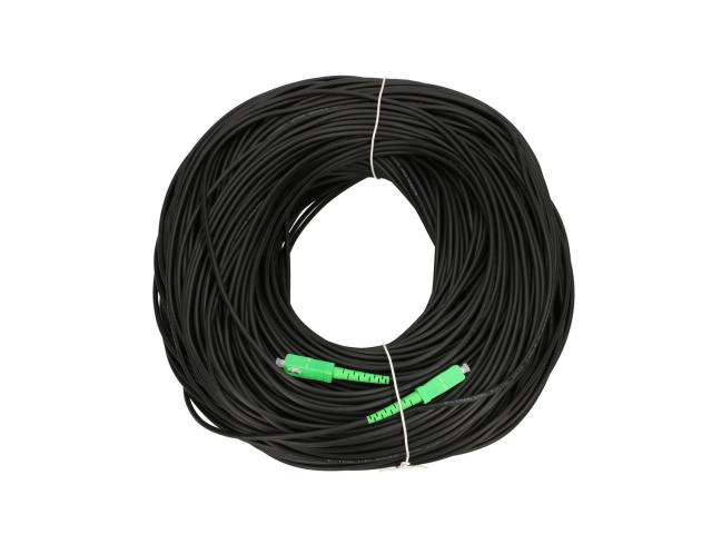 Extralink SC/APC-SC/APC | Patchcord | Okrągły, wiszący, jednomodowy, Simplex, G.657A2, 150m