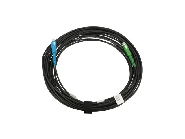 Extralink SC/APC-SC/UPC | Patchcord | Okrągły, wiszący, jednomodowy, Simplex, G.657A2, 5m