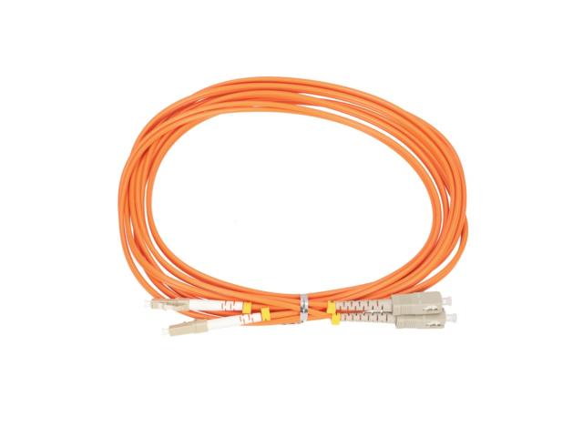 Extralink SC/UPC-LC/UPC | Patchcord | Wielomodowy, OM2, Duplex, 3mm, 3m