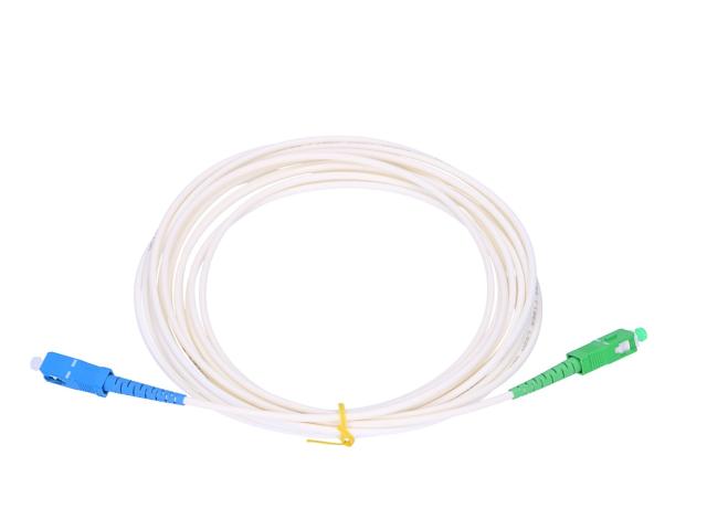 Extralink SC/UPC-SC/APC | Patchcord | LSZH, Jednomodowy, Simplex, G.657B3, 3mm, Easy Flex, 20m