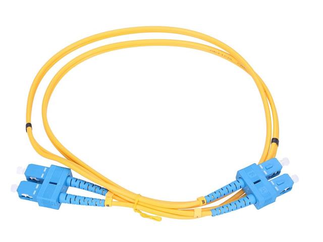 Extralink SC/UPC-SC/UPC | Patchcord | Jednomodowy, Duplex, G652D, 3mm, 20m