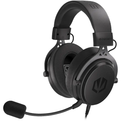 Casti cu microfon Endorfy VIRO Plus USB, USB-A/jack 3.5 mm, Black
