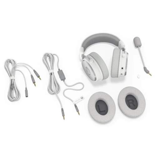 Casti cu microfon Endorfy VIRO, jack 3.5 mm, Onyx White