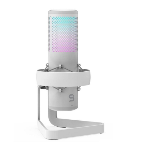Microfon Endorfy Axis Streming, USB-A, Onyx White