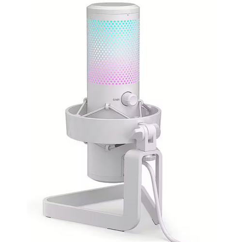 Microfon Endorfy Axis Streming, USB-A, Onyx White