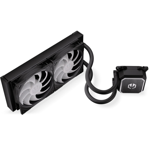 Cooler procesor Endorfy Navis F240, ARGB LED, 2 x 120 mm, Black
