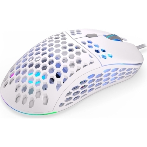 Mouse Optic Endorfy LIX Plus, ARGB LED, USB-A, Onyx White