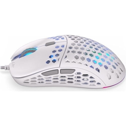 Mouse Optic Endorfy LIX Plus, ARGB LED, USB-A, Onyx White