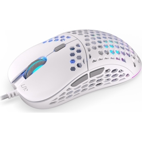 Mouse Optic Endorfy LIX Plus, ARGB LED, USB-A, Onyx White