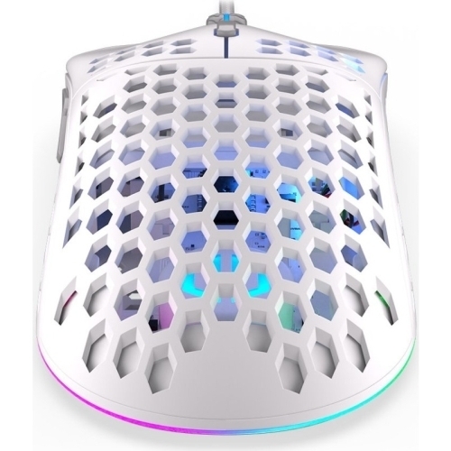 Mouse Optic Endorfy LIX Plus, ARGB LED, USB-A, Onyx White