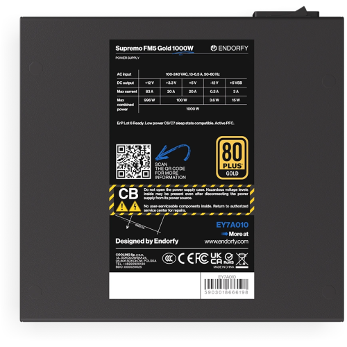 Sursa Endorfy Supremo FM5, 1000 W
