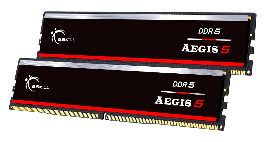 Kit Memorie G.Skill Aegis 5 Intel XMP/AMD EXPO, 32GB, DDR5-5200MHz, CL40, Dual Channel