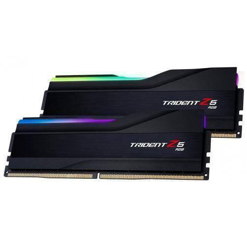 Kit Memorie G.Skill Trident Z5 RGB XMP 3.0 Black 32GB, DDR5-6000Mhz, CL30, Dual Channel