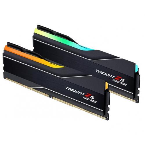 Kit Memorie G.Skill Trident Z5 Neo RGB Black AMD EXPO 64GB, DDR5-6000Mhz, CL30, Dual Channel
