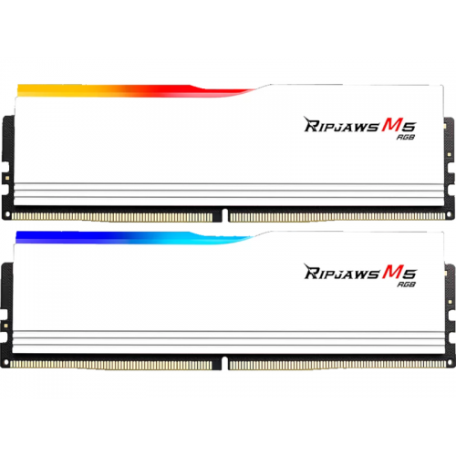 Kit Memorie G.Skill Ripjaws M5 RGB Intel XMP 3.0 RGB LED, 32GB, DDR5-6000MHz, CL36, Dual Channel