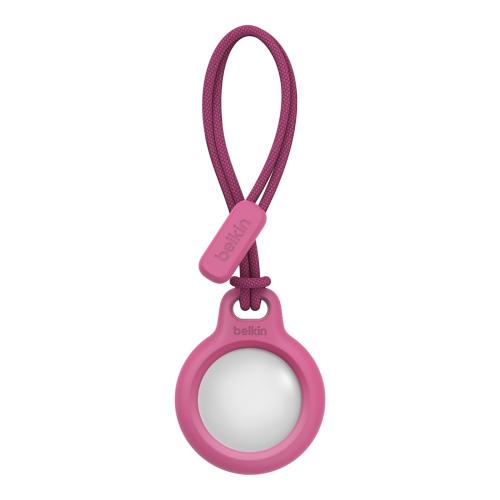 Husa tip breloc Belkin F8W974BTPNK pentru Apple AirTag, Pink