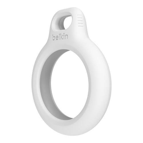 Husa tip breloc Belkin F8W974BTWHT pentru Apple AirTag, White
