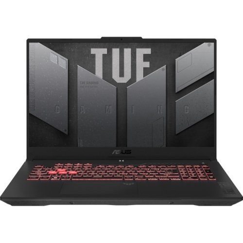 Laptop ASUS TUF Gaming A17 FA707NUG-HX158, AMD Ryzen 7 7445HS, 17.3 inch, RAM 16GB, SSD 512, nVidia GeForce RTX 4050 6GB, No OS, Mecha Gray