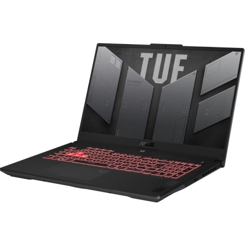 Laptop ASUS TUF Gaming A17 FA707NUG-HX158, AMD Ryzen 7 7445HS, 17.3 inch, RAM 16GB, SSD 512, nVidia GeForce RTX 4050 6GB, No OS, Mecha Gray