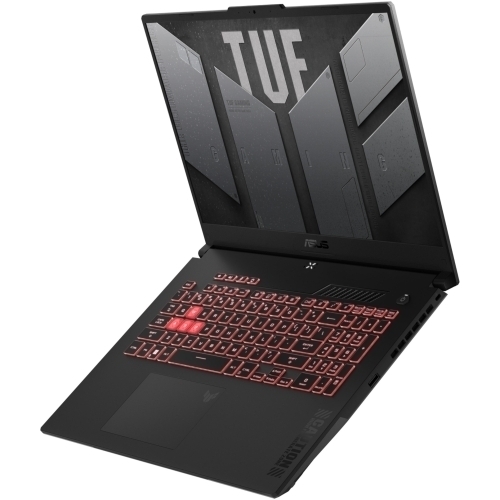 Laptop ASUS TUF Gaming A17 FA707NUG-HX159, AMD Ryzen 7 7445HS, 17.3 inch, RAM 16GB, SSD 1TB, nVidia GeForce RTX 4050 6GB, No OS, Mecha Grey