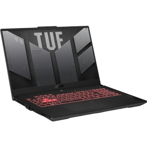 Laptop ASUS TUF Gaming A17 FA707NUG-HX163, AMD Ryzen 7 7445HS, 17.3 inch, RAM 16GB, SSD 2TB, NVIDIA GeForce RTX 4050 6GB, No OS, Mecha Gray