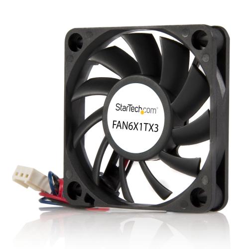 Ventilator Startech FAN6X1TX3, 60mm, Black