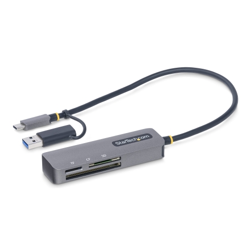 Card Reader Startech FCREADMICRO3V2, USB-A/USB-C, Gray