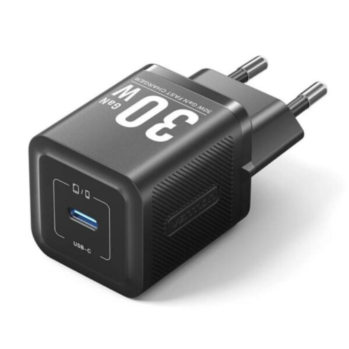 Incarcator 220 V Vention, USB-C la , , 30W, , PVC, negru, 