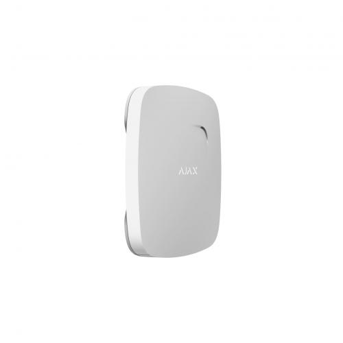 Detector wireless de fum si temperatura Ajax FireProtect, White