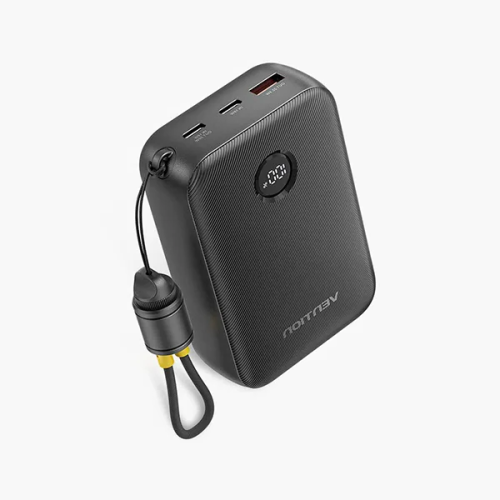 Baterie portabila Vention FKBB0-C, 20000 mAh, 1 x USB-A, 2 x USB-C, Black