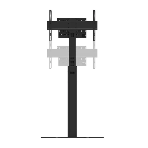 Stand Display Public Neomounts by Newstar FL45S-825BL1, 37-75 inch, Black