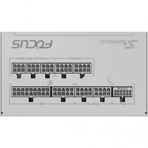Sursa Seasonic FOCUS GX Series GX-750 ATX 3 (2024) White, 750W