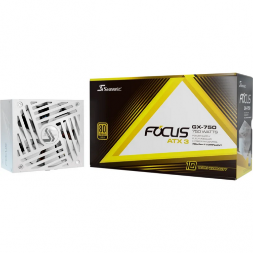 Sursa Seasonic FOCUS GX Series GX-750 ATX 3 (2024) White, 750W