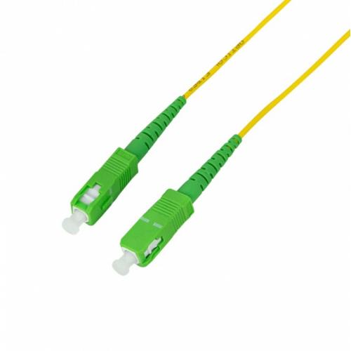 Patch Cord Fibra Optica Logilink FPSSC02, Single-Mode, OS2, SC/APC - SC/APC, 2 m