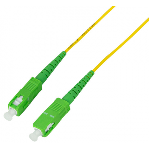 Patch Cord Fibra Optica Logilink FPSSC15, Single-Mode, OS2, SC/APC-SC/APC, 15 m