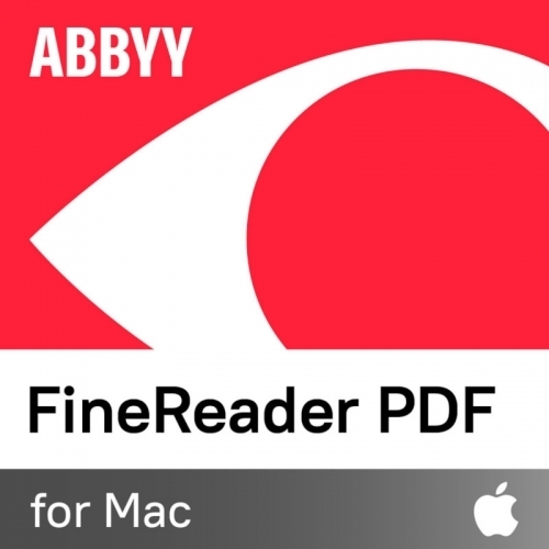 ABBYY FineReader PDF for Mac, Single User License (ESD), GOV/NPO/EDU, Subscription 1 Year