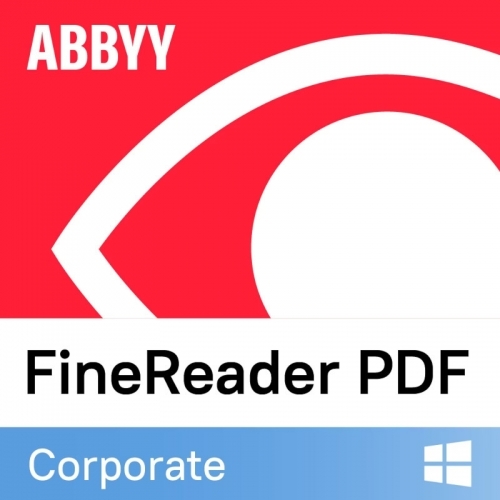 ABBYY FineReader PDF Corporate, Single User License (ESD), GOV/NPO/EDU, Subscription 3 Years