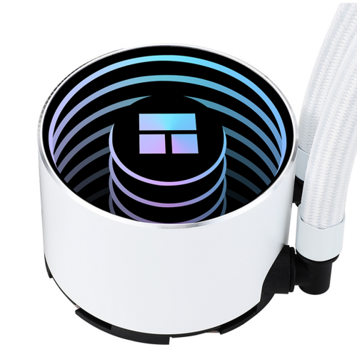 Cooler procesor Thermalright Frozen Notte 240 Argb V2, ARGB LED, 2 x 120 mm, White