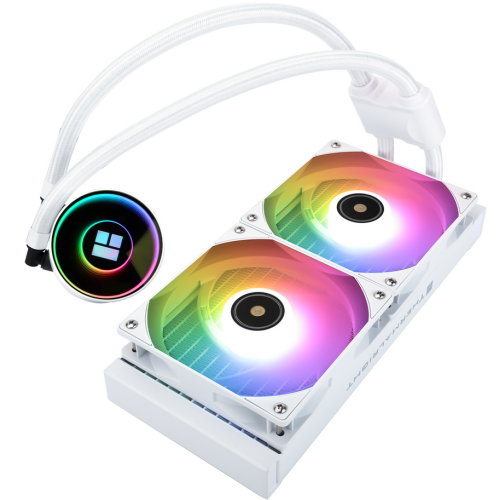 Cooler procesor Thermalright Frozen Notte 240 Argb V2, ARGB LED, 2 x 120 mm, White