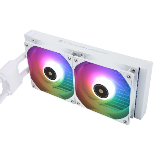 Cooler procesor Thermalright Frozen Notte 240 Argb V2, ARGB LED, 2 x 120 mm, White