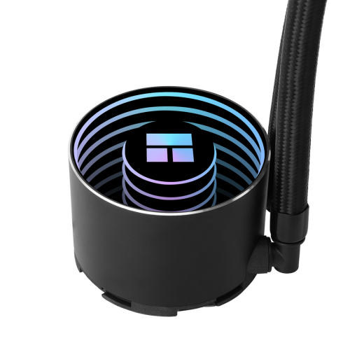 Cooler procesor Thermalright Frozen Notte 360 Argb V2, ARGB LED, 3 x 120 mm, Black