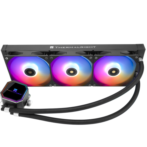 Cooler procesor Thermalright Frozen Notte 360 Argb V2, ARGB LED, 3 x 120 mm, Black