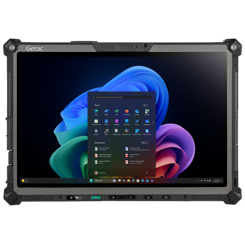 Tableta Getac F120, Intel Core Ultra 5 226V Octa Core, 12.2 inch, RAM 16GB, 256GB, 2D, Wi-Fi, BT, Windows 11 Pro, Black