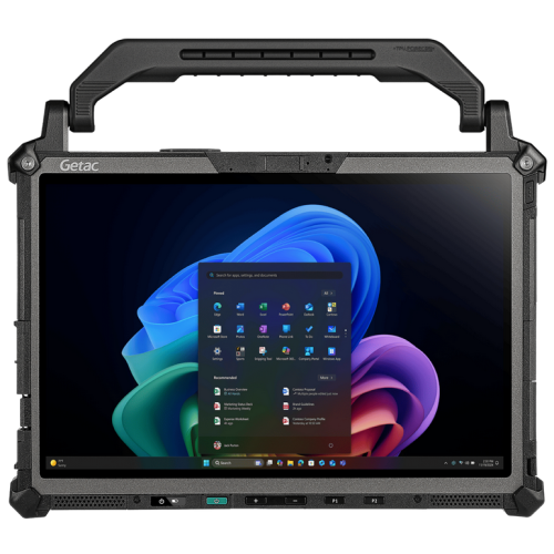 Tableta Getac F120, Intel Core Ultra 5 226V Octa Core, 12.2 inch, RAM 16GB, 256GB, 2D, Wi-Fi, BT, Windows 11 Pro, Black