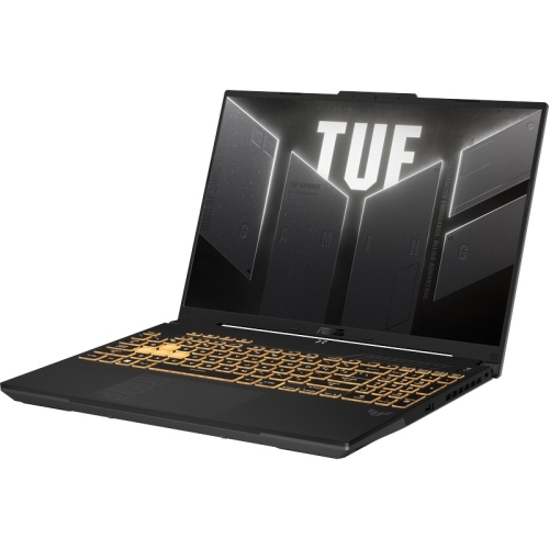 Laptop ASUS TUF Gaming F16 (2024) FX607VU-RL048, Intel Core 5 210H, 16 inch, RAM 16 GB, SSD 512 GB, nVidia GeForce RTX 4050 6 GB, No OS, Mecha Gray